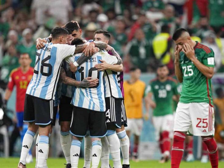 México cae 2-0 ante Argentina México cae 2-0 ante Argentina