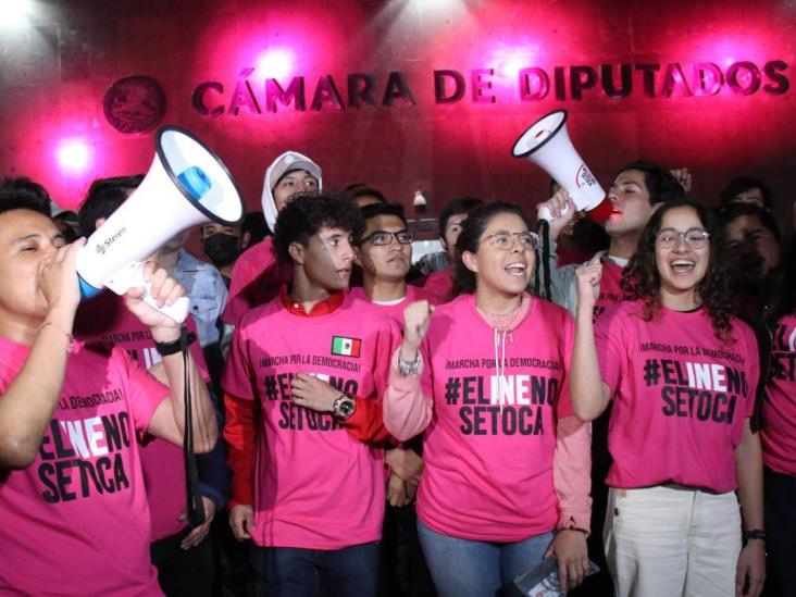 Arman jóvenes velada rosa contra reforma electoral Arman jóvenes velada rosa contra reforma electoral