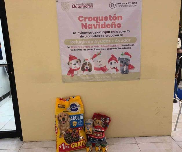 Activan campaña “Croquetón Navideño”