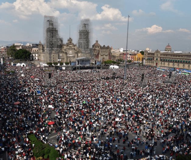 Sheinbaum presume asistencia de 1.2 millones de personas a la marcha de AMLO