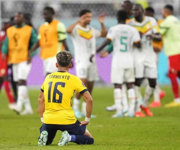 Ecuador cae 2-1 ante Senegal y se despide del Mundial
