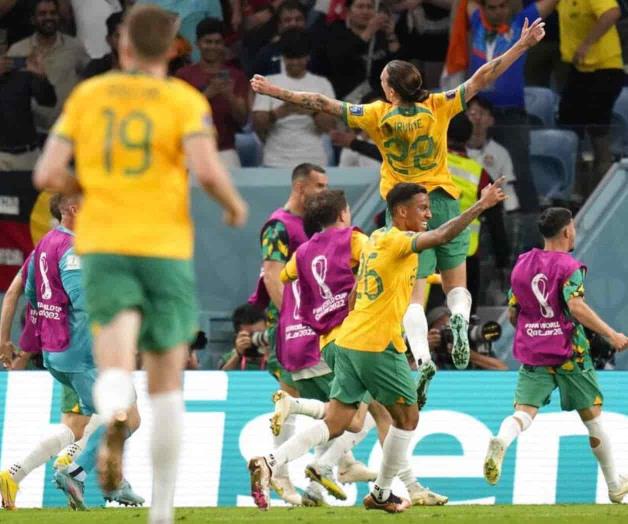 Australia se mete en octavos tras vencer 1-0 a Dinamarca