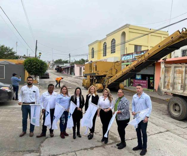 Inicia obra de reencarpetado Inicia obra de reencarpetado