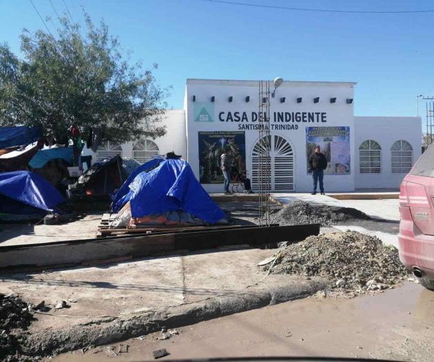 “Barda para albergue ya estaba planeada” “Barda para albergue ya estaba planeada”