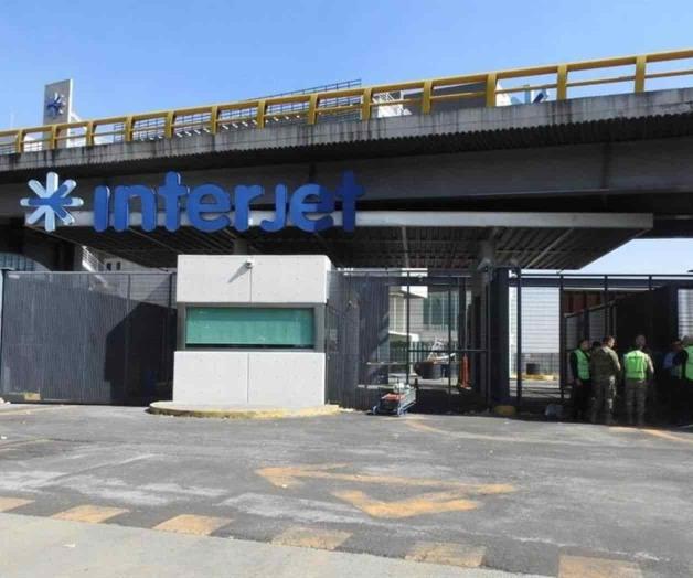 Aseguran corporativo y mostradores de Interjet en el AICM Aseguran corporativo y mostradores de Interjet en el AICM