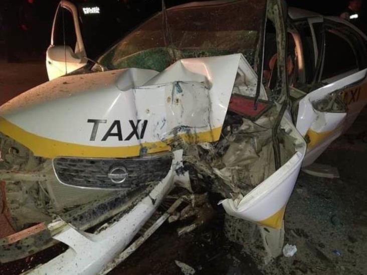 No resiste a lesiones; fallece chofer de taxi que chocó No resiste a lesiones; fallece chofer de taxi que chocó