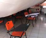 Cae techo de aula en primaria mientras tomaban clases