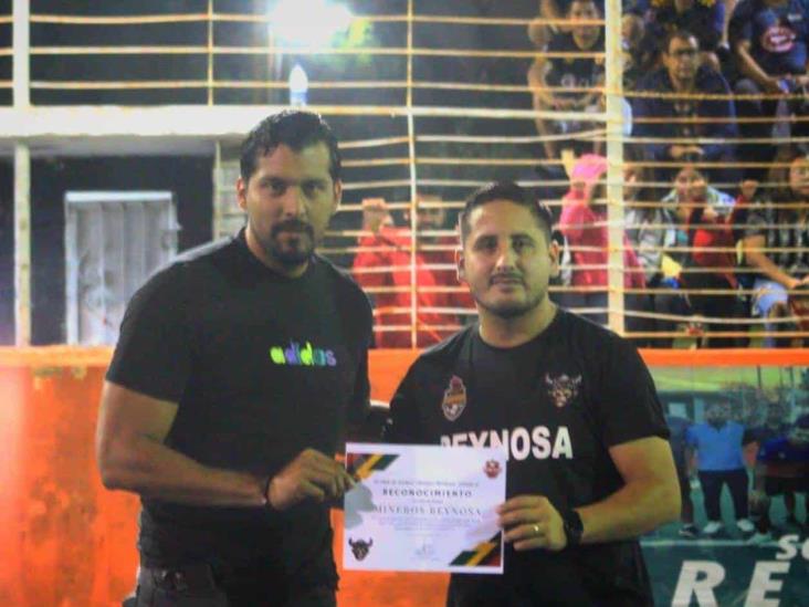 Entregan reconocimiento a los Mineros de Reynosa Entregan reconocimiento a los Mineros de Reynosa