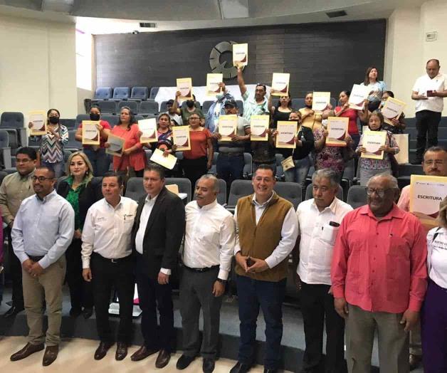 Agiliza el Itavu la entrega de escrituras Agiliza el Itavu la entrega de escrituras