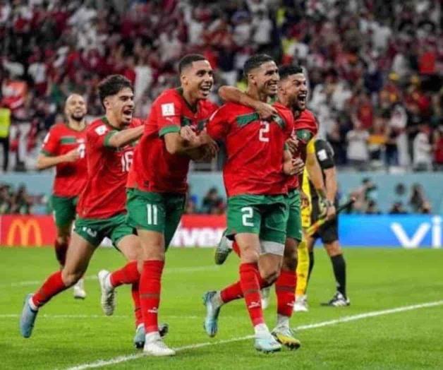 Foto de jugador de Marruecos molestan a españoles Foto de jugador de Marruecos molestan a españoles