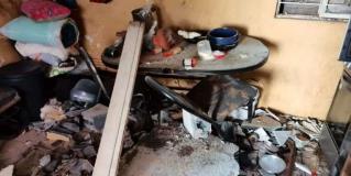 Explosión por gas destruye vivienda en Nuevo Laredo