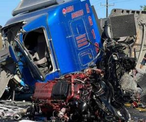 Choque múltiple en carretera federal deja saldo de una persona herida