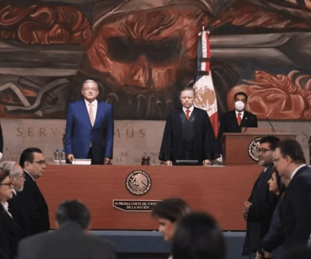 Rinde ministro Zaldívar cuarto y último informe Rinde ministro Zaldívar cuarto y último informe