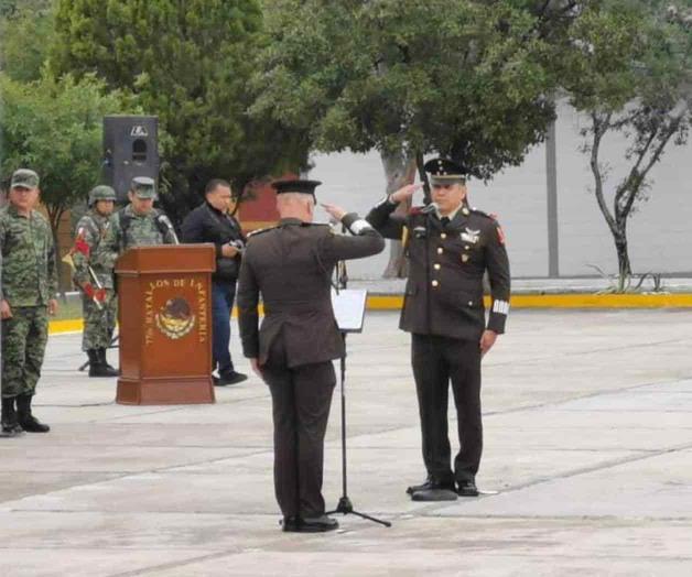 Rinde protesta nuevo comandante del 77 Batallón de Infantería