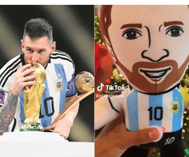 ¿Qué miras, bobo? Crean peluche de Messi y su épica frase