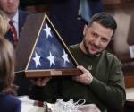 Zelensky agradece recibimiento de Biden y Pelosi