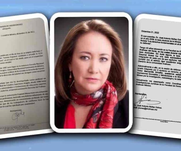 Yasmín Esquivel se excusa de acusación de plagio con cartas