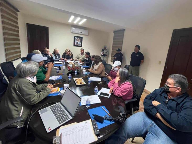 Coordina Alcaldesa acciones ante llegada de frente frío 19 Coordina Alcaldesa acciones ante llegada de frente frío 19