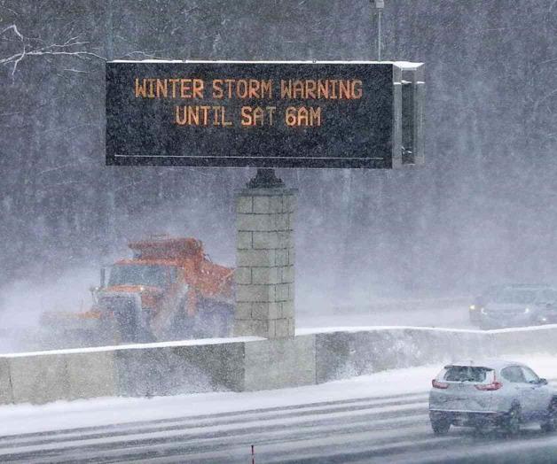 Caen temperaturas en EEUU; inminente tormenta invernal
