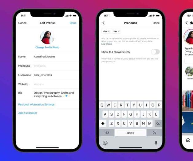 Instagram integra pronombres en español
