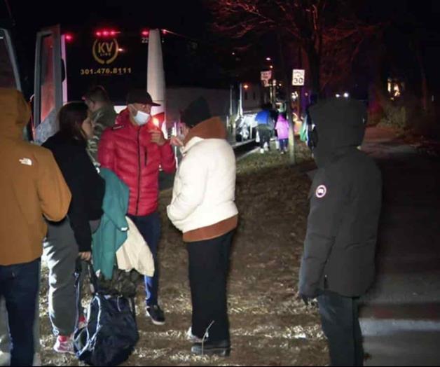 Dejan migrantes en Washington