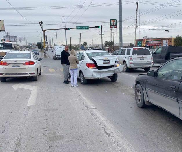 Cierran mal el año: chocan por falta de precaución