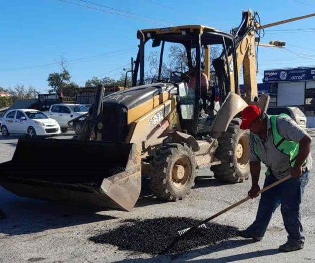 Intensifican programa de bacheo; aprovechan clima Intensifican programa de bacheo; aprovechan clima