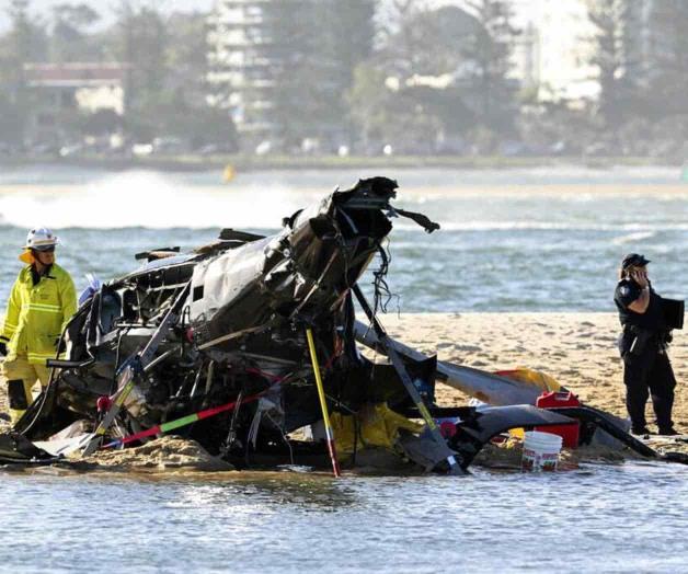 Accidente de helicópteros en Australia deja 4 muertos Accidente de helicópteros en Australia deja 4 muertos