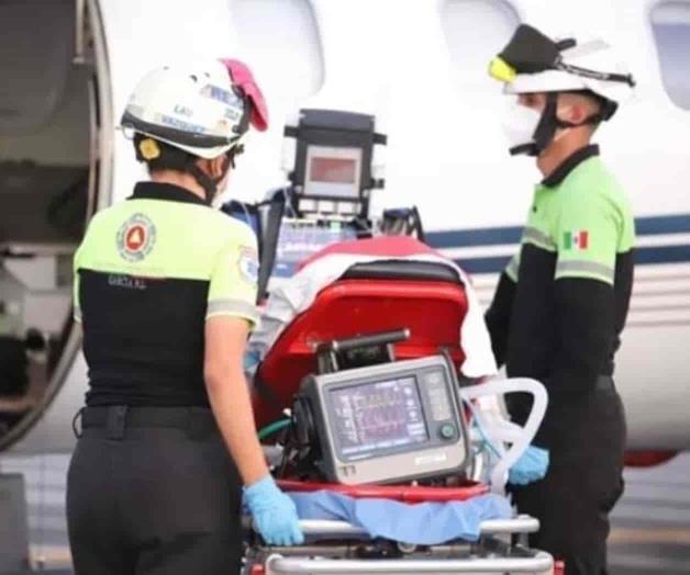 Cae bebé a olla de frijoles hirviendo; lo trasladan de Nuevo León a Texas Cae bebé a olla de frijoles hirviendo; lo trasladan de Nuevo León a Texas