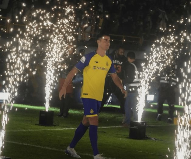 Presentación de Cristiano Ronaldo desata locura en Arabia