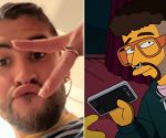 Los Simpson y su predicción sobre Bad Bunny con los celulares