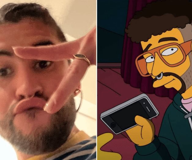 Los Simpson y su predicción sobre Bad Bunny con los celulares