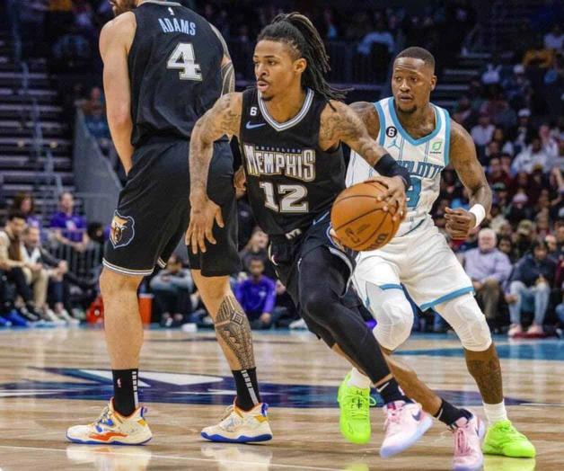 Morant y Grizzlies dominan por 131-107 a los Hornets