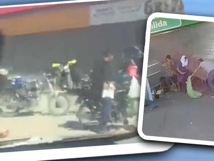 Reportan saqueos en tiendas de Culiacán Reportan saqueos en tiendas de Culiacán