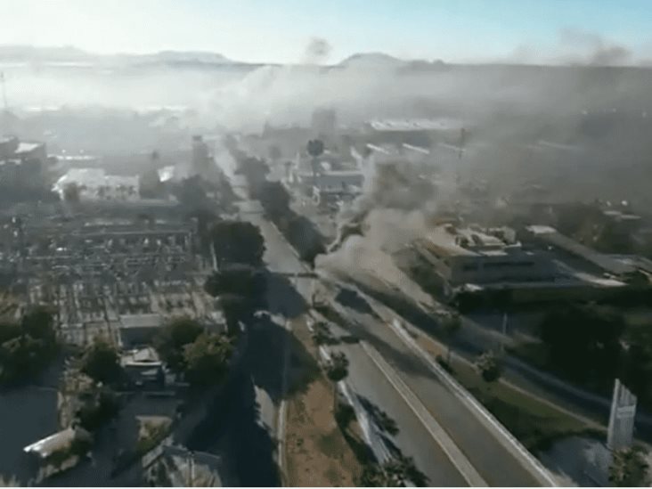 Ciudad fantasma; Culiacán desde las alturas tras captura de Ovidio Ciudad fantasma; Culiacán desde las alturas tras captura de Ovidio