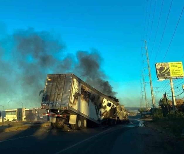 Reporta SSP-Sinaloa 18 narcobloqueos activos