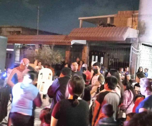 Salvan cumpleaños de niño en la Cantú