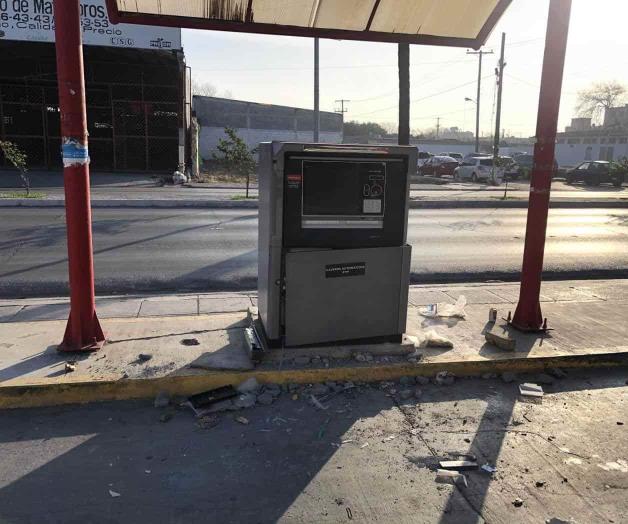 Intento de robo en cajero automático Intento de robo en cajero automático