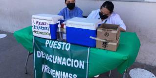 Instala IMSS módulo de vacunación contra la Influenza y Neumococo