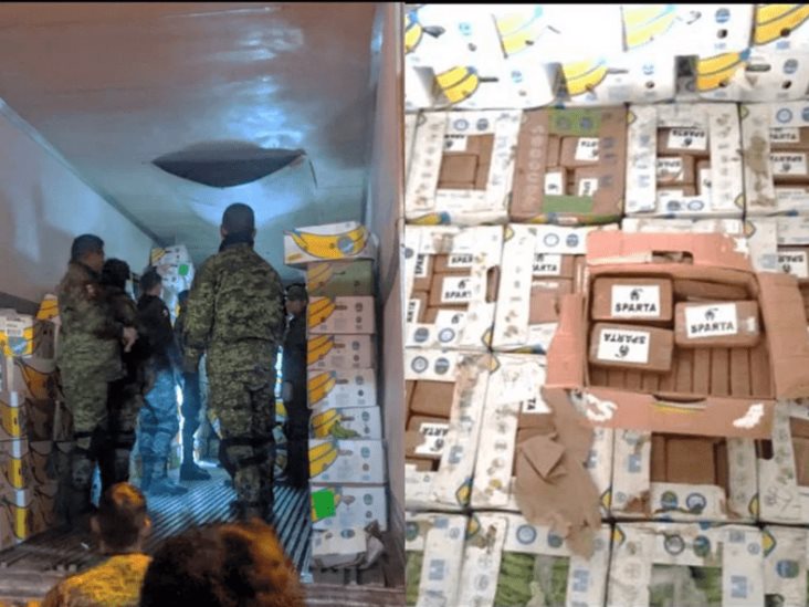 Detienen a hombre que escondía 400 kg de cocaína en cajas de plátanos Detienen a hombre que escondía 400 kg de cocaína en cajas de plátanos