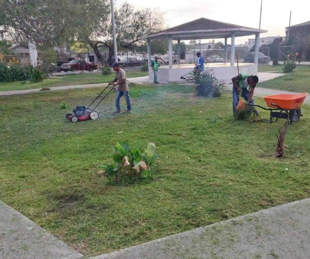 Son prioridad áreas verdes en Juan Báez