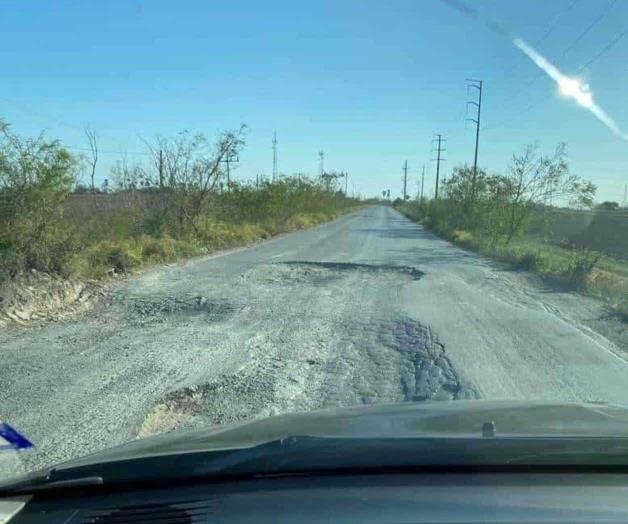 Un riesgo transitar por Brecha 124 en Río Bravo