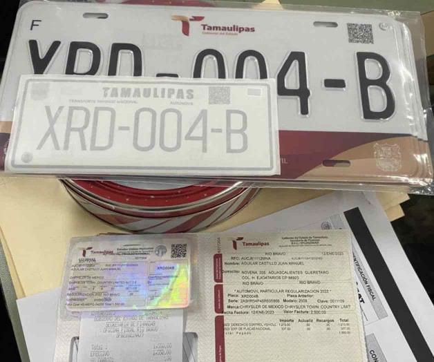 Dispone O. Fiscal de nuevas placas