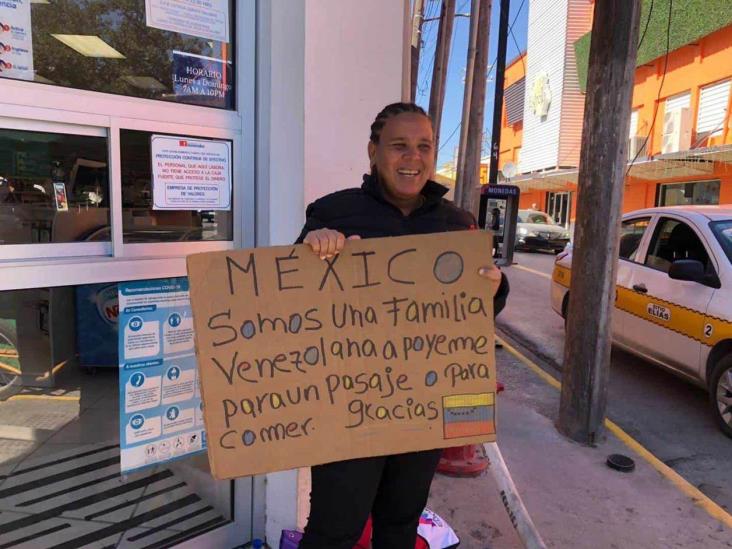 Clama venezolana ayuda económica Clama venezolana ayuda económica
