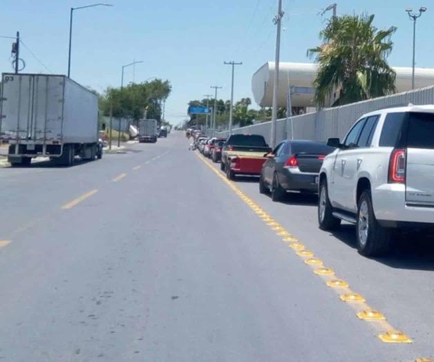 Pánico en cruce de puente internacional