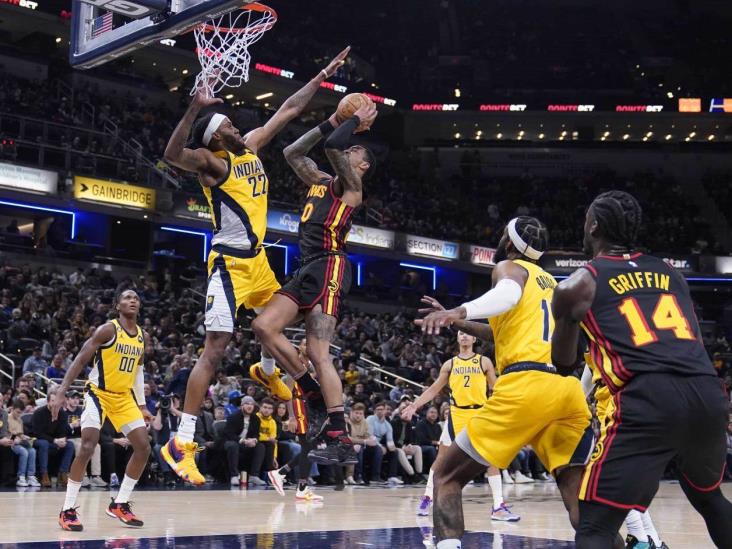 Hawks vence a Pacers con canasta de John Colllins Hawks vence a Pacers con canasta de John Colllins