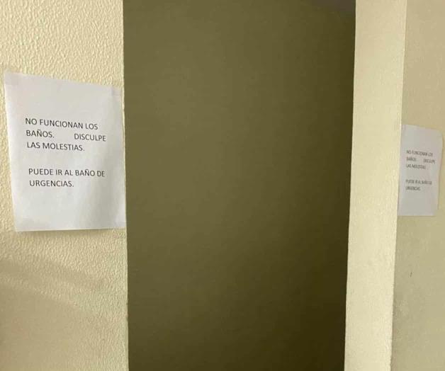 Sanitarios fuera de servicio