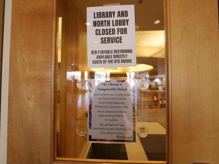 Cierran biblioteca por metanfetamina Cierran biblioteca por metanfetamina
