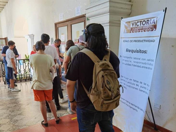 Recibirán bono de productividad 510 trabajadores municipales Recibirán bono de productividad 510 trabajadores municipales