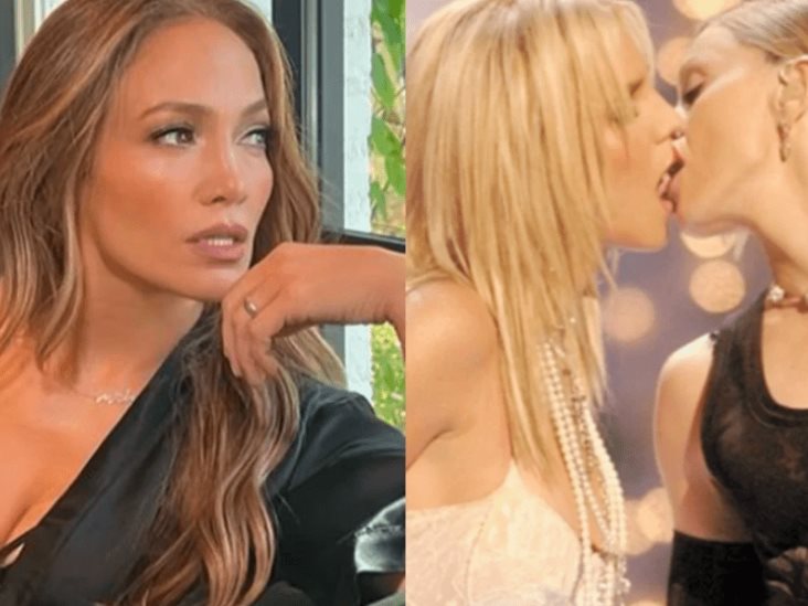 JLo iba a ser parte del beso entre Madonna y Britney en los VMA JLo iba a ser parte del beso entre Madonna y Britney en los VMA